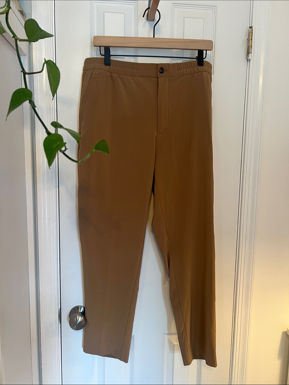 Banana Republic Women's Camel Brown Slim Trousers